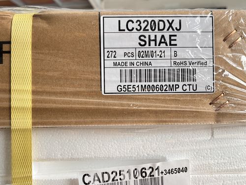 Tin tức công ty mới nhất về Cung cấp bán buôn màn hình LCD 32 inch LG LC320DXJ - Sẵn sàng giao hàng | Hình ảnh đóng gói nhà máy