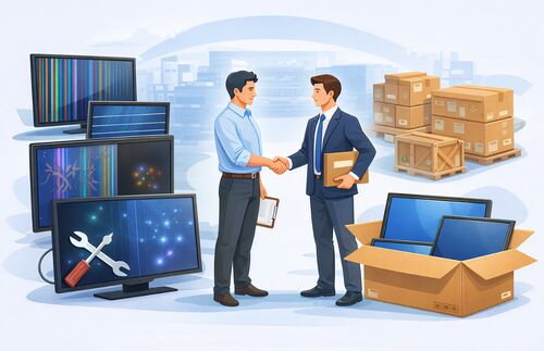 Neueste Unternehmensnachrichten über Chancen im Markt für den Austausch von TV-Display-Panels