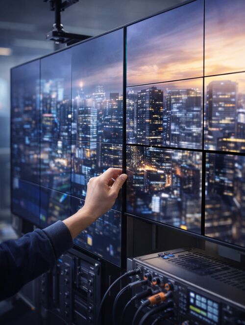 Ultime notizie aziendali su Come vengono utilizzati i pannelli LCD nelle soluzioni di videowall multi-schermo