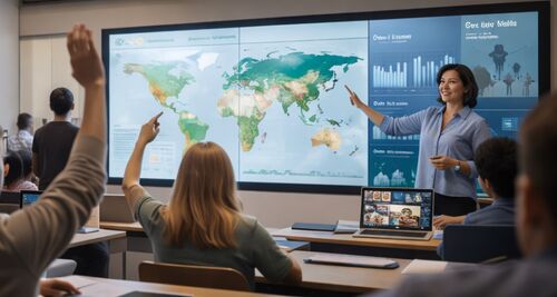 Latest company news about LCD Panels in Education: Transforming Classroom Displays