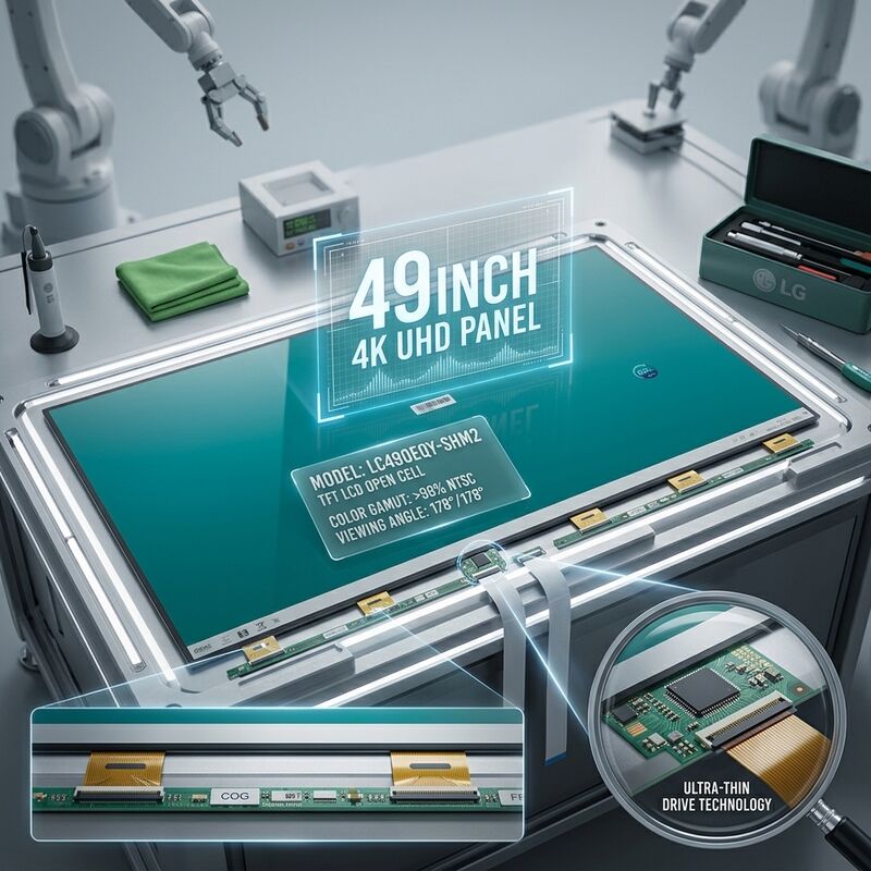 LG 65 Inch TV Display Panel with 60Hz Refresh Rate and IPS Technology ...