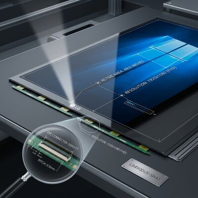 Harga yang bagus LG 43 Inch IPS Technology TFT Display Panel dengan Refresh Rate 60Hz untuk aplikasi TV daring