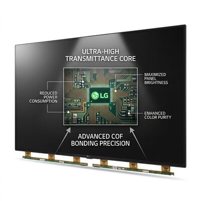 quality LG 43 Inch TV Display Panel with 60Hz Refresh Rate and IPS Technology TFT Panel factory