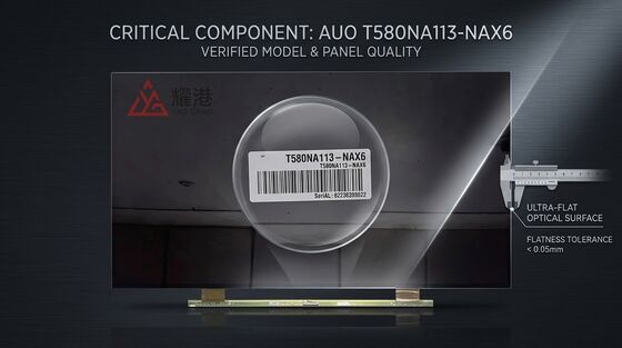 ราคาดี AUO T580NA113-NAX6 58 นิ้ว ความละเอียด FHD 120Hz อัตราการอัพฟรีช์ TV ผังจอสําหรับการซ่อมแซม TV ออนไลน์