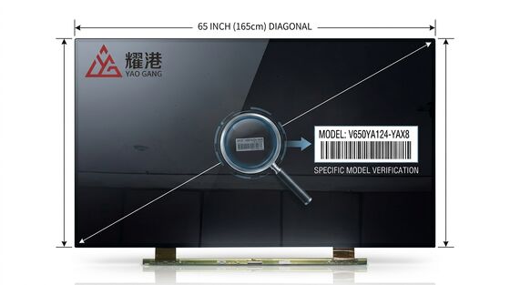 ราคาดี แผนจอทีวี UHD ขนาด 65 นิ้ว 4K พร้อมอัตราการอัพฟรี 60Hz แผนจอ LCD แผนจอเซลล์เปิด ออนไลน์