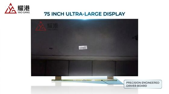سعر جيد CSOT ST750ZA125-ZAX9 75 بوصة 4K UHD 120 هرتز شاشة تلفزيونية عبر الإنترنت